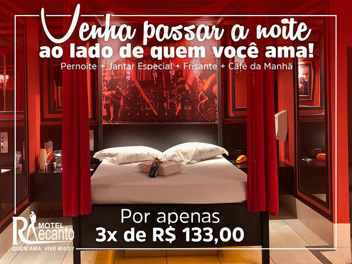 Há quanto tempo você não sai da rotina? O Recanto Motel tem a solução!