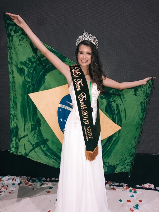 Jovem de Marília ganha concurso internacional de miss com projeto ecológico