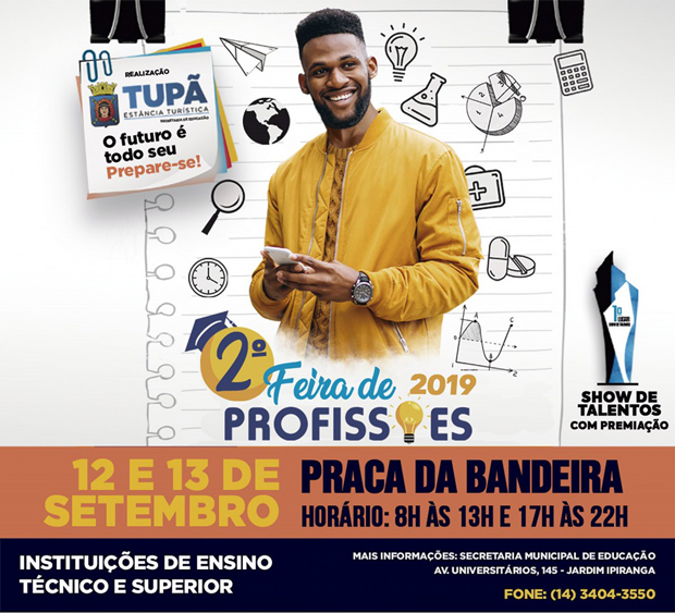 II Feira de Profissões já acontece na Praça da Bandeira