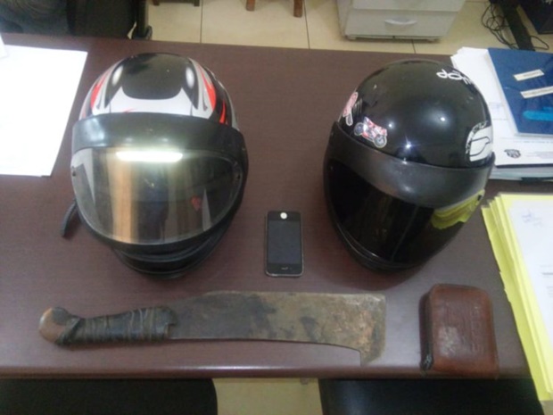 Polícia Militar recupera moto e iPhone roubados e prende ladrão