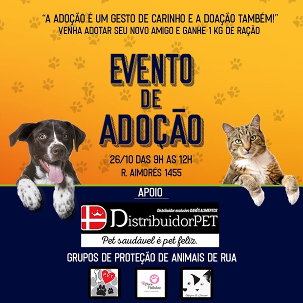 Tupã recebe evento de adoção de animais neste sábado