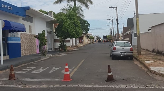 Obras de recape na Rua Planalto estão em fase inicial