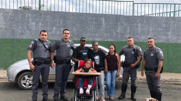 Policiais militares se mobilizam para ajudar família em Ibiúna