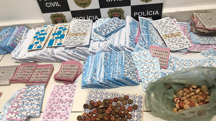 Polícia Civil apreende materiais de jogos de azar dentro de casa em Tupã