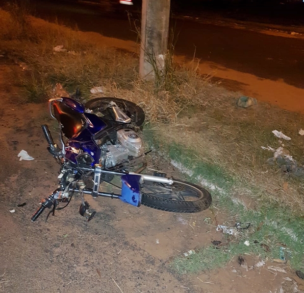 Adolescente é atropelado por moto na Jamil Dualibi