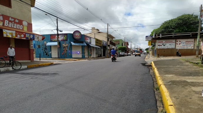 Faixa de travessia elevada para pedestres da Rua Marília foi removida