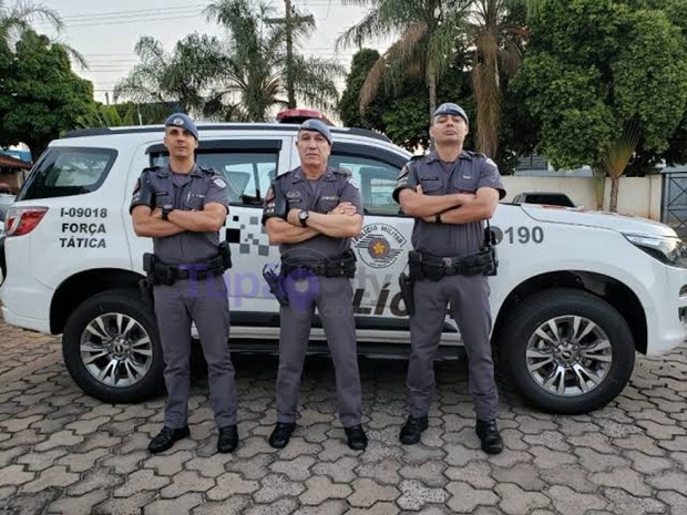 Ladrões de roubo à padaria são presos pela Polícia Militar