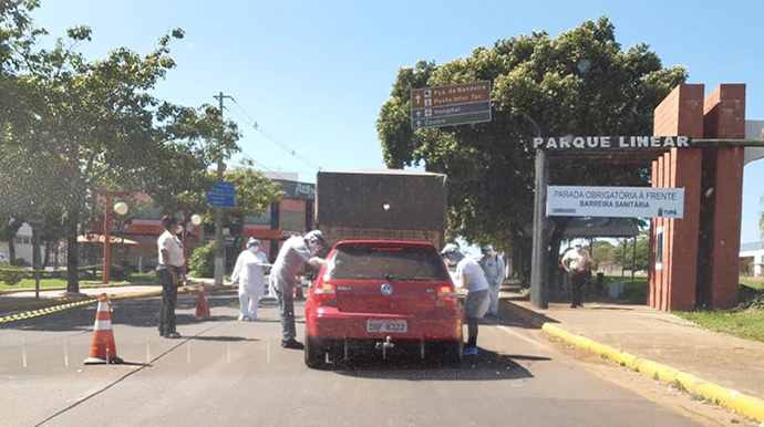 Barreira Sanitária abordou cerca de 9 mil veículos no trevo da Camap