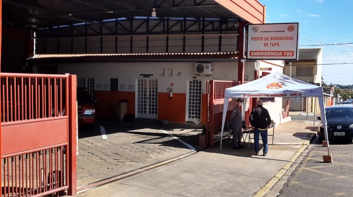 2º Drive-thru Solidário dos Bombeiros segue até sábado (11)