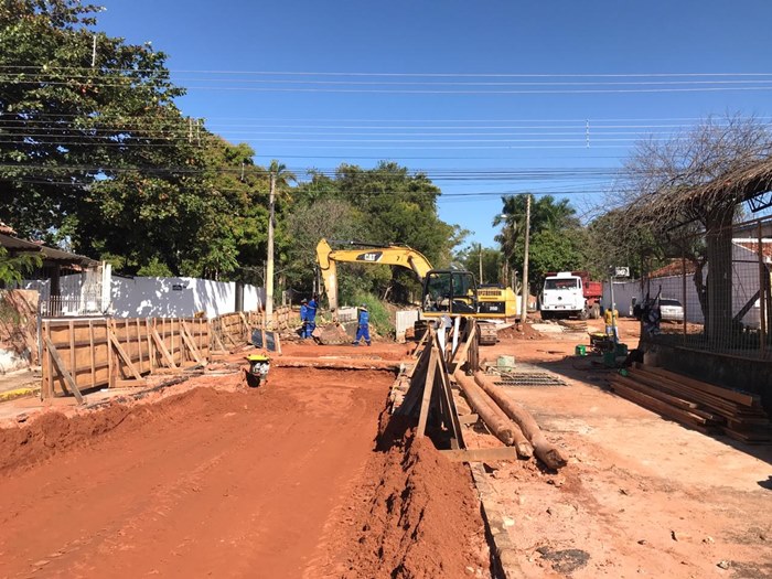 Rua Caingans deverá ser liberada parcialmente nesta quinta (09)