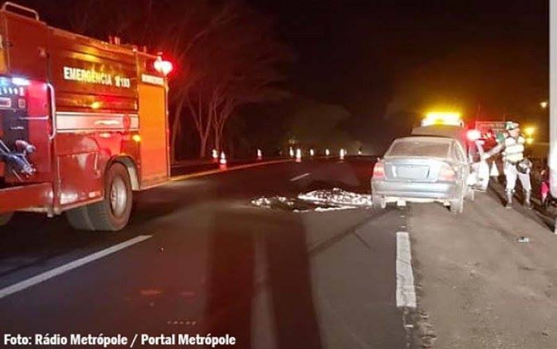 Mulher morre em acidente em rodovia entre Osvaldo Cruz e Inúbia Paulista