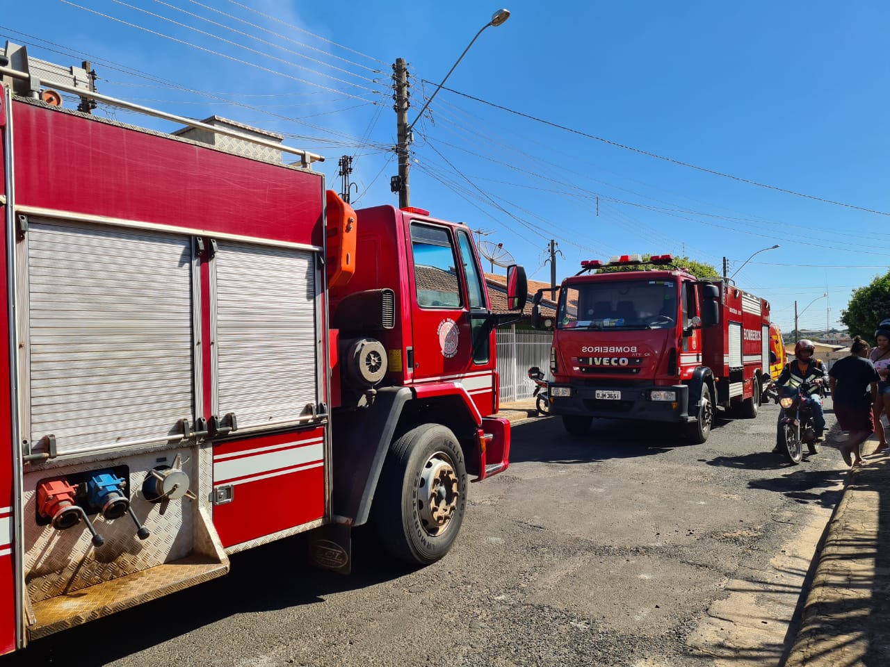 Incêndio destroi cômodos de casa em Tupã