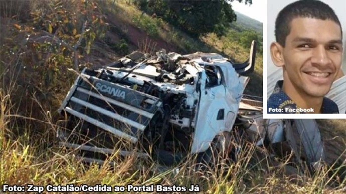 Motorista de Herculândia morre em acidente grave em rodovia de Goiás