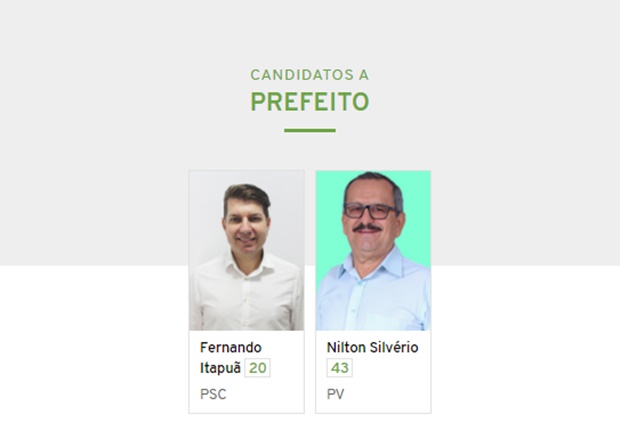 Eleições 2020: Quintana tem 2 candidatos à prefeitura e 62 candidatos ao legislativo