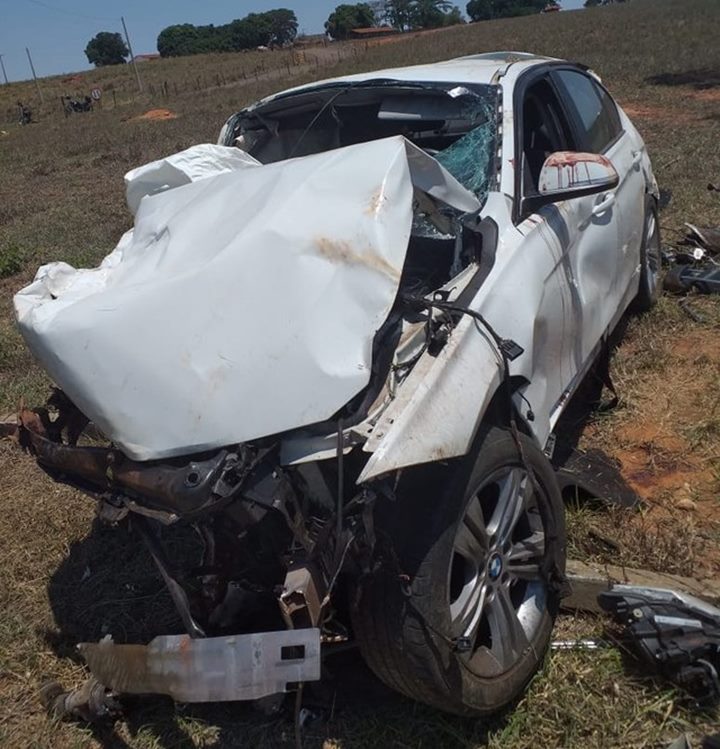 Empresário morre após capotar o carro na rodovia Marechal Rondon. Foto: G1