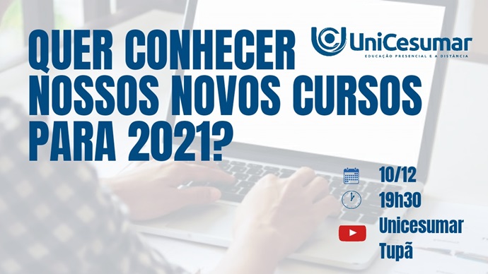 Unicesumar lança 11 novos cursos na modalidade EAD e híbrido para atender um novo mercado