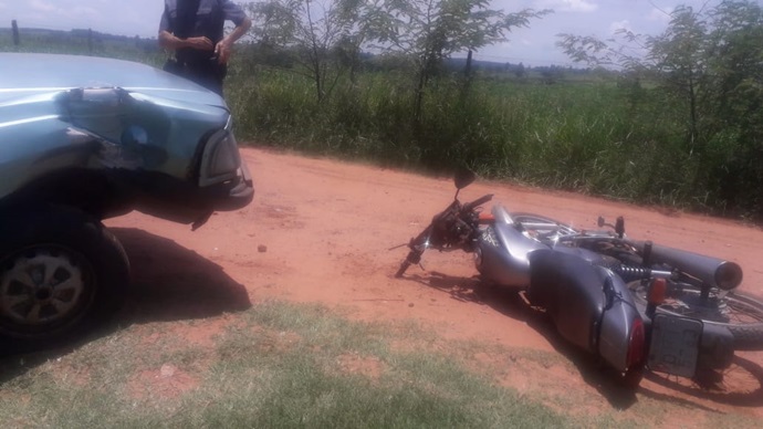 Acidente deixa motociclista ferido neste sábado em Tupã