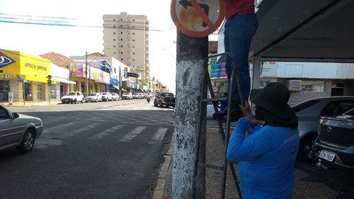 Em breve, sinalização de trânsito começa a ser revitalizada em Tupã