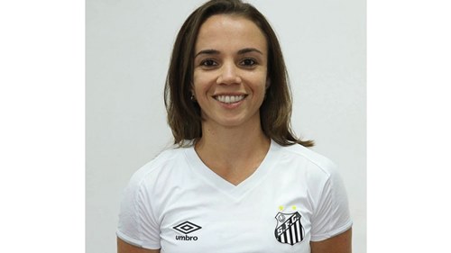 Floridense Rita Bove renova contrato com a equipe feminina do Santos