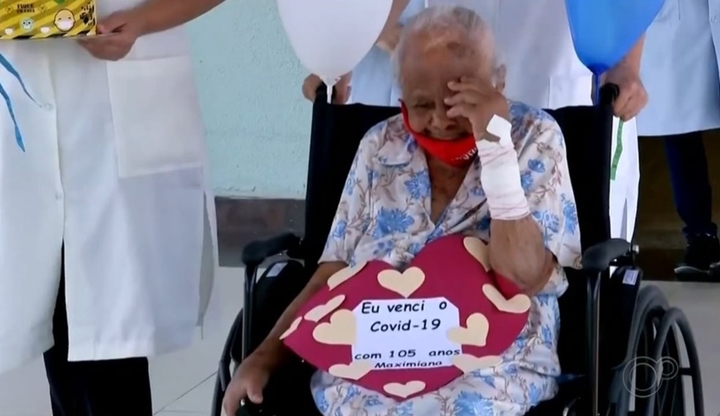 Mulher de 105 anos está entre os idosos que venceram surto de Covid em casa de repouso de Pirajuí