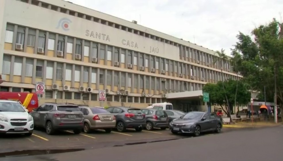 Santa Casa de Jaú é hospital de referência para a região no tratamento de casos de Covid-19 ? Foto: TV TEM/Reprodução