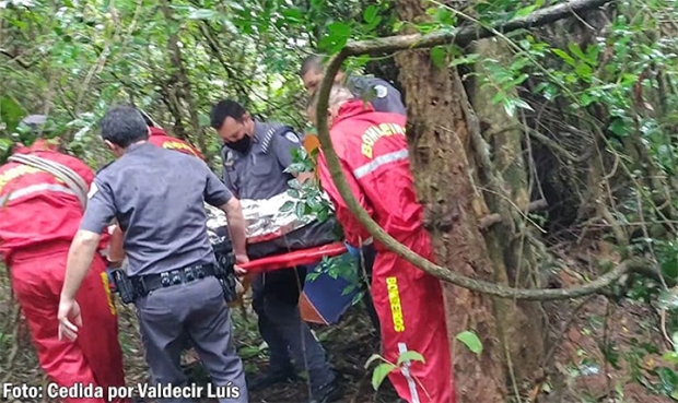 Idoso é localizado ferido em mata após ficar um dia desaparecido em Bastos