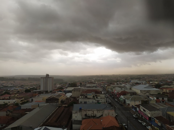 Fim de semana será de chuva em Tupã