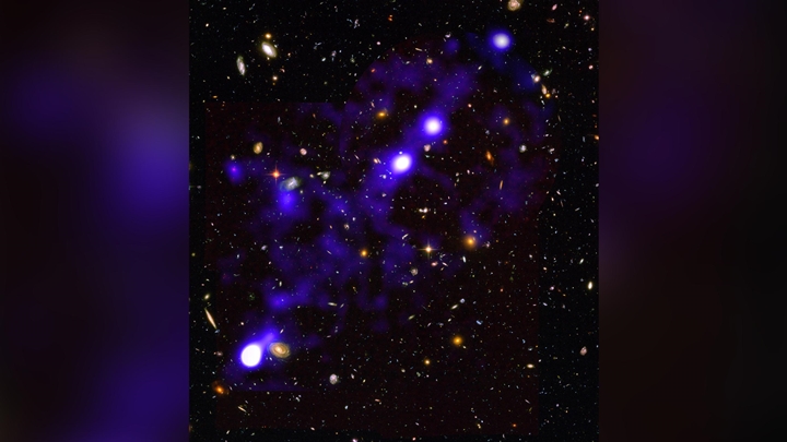 Primeiras imagens da  teia cósmica  revelam galáxias anãs escondidas