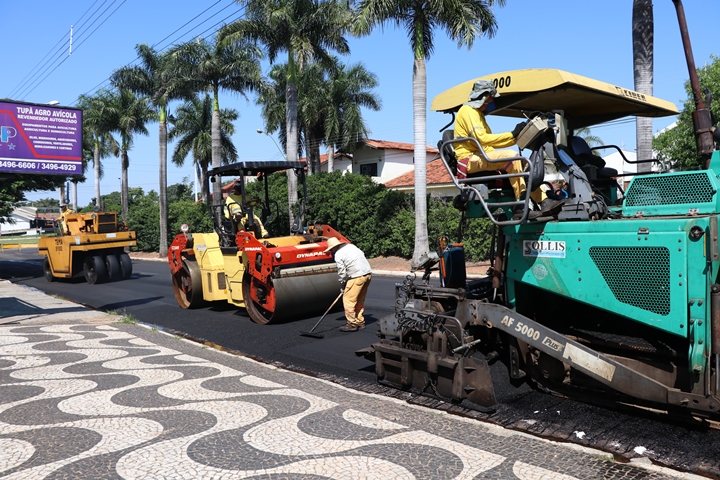 Obras de recapeamento do programa FINISA chegam nas etapas finais