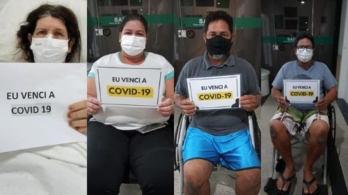 Santa Casa de Tupã celebra alta hospitalar de mais quatro pacientes recuperados da Covid