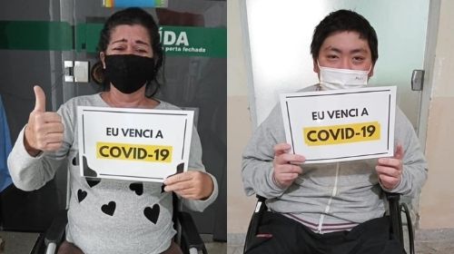 Mais duas pessoas se recuperam do Coronavírus e voltam para casa