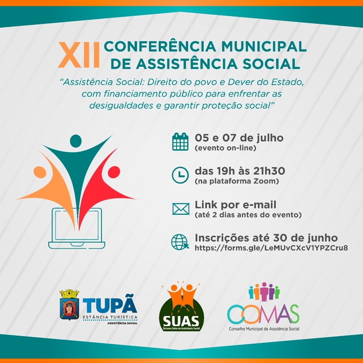 População pode participar de Conferência on-line de Assistência Social