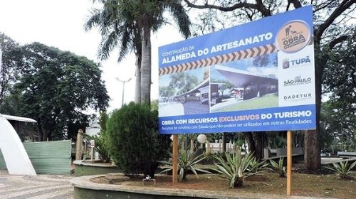 Alameda do artesanato pode ter obras concluídas até outubro