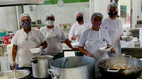 Cozinha Piloto faz marmitas para alunos da Rede Estadual