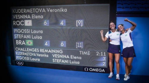 Em virada histórica, Stefani e Pigossi ganham bronze inédito no tênis