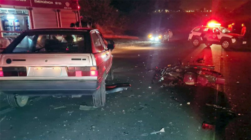 Motociclista fica gravemente ferido em acidente na vicinal Tupã-Juliânia