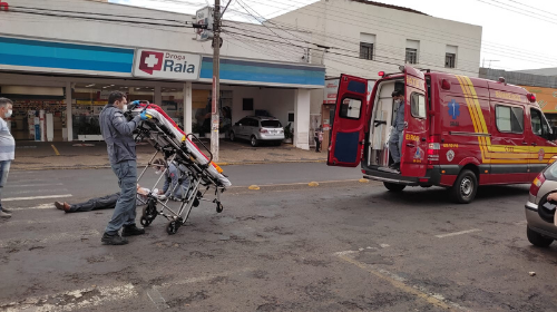 Atropelamento deixa idoso ferido na manhã desta sexta-feira (10)