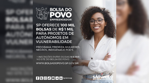 Terminam amanhã (19) as inscrições para o Bolsa do Povo Empreendedor na região de Marília