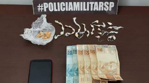 PM surpreende e prende jovem por tráfico de drogas em Tupã