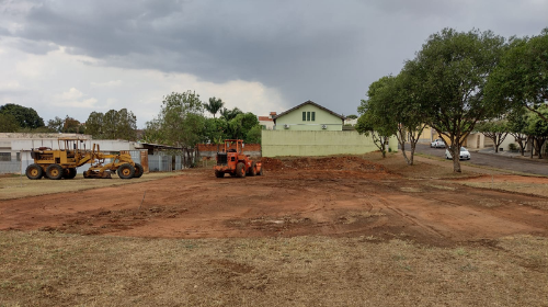 Tupã inicia as obras de instalação da Areninha