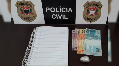 Polícia Civil de Bastos prende jovem de 26 anos por tráfico de drogas nesta terça-feira (28)