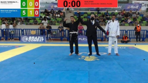 Pompeense conquista medalha de bronze no Campeonato Brasileiro de Jiu-Jitsu