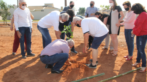 Após plantio de árvores, Tupã inaugura o Bosque Pedro Luiz Carvalho Campos