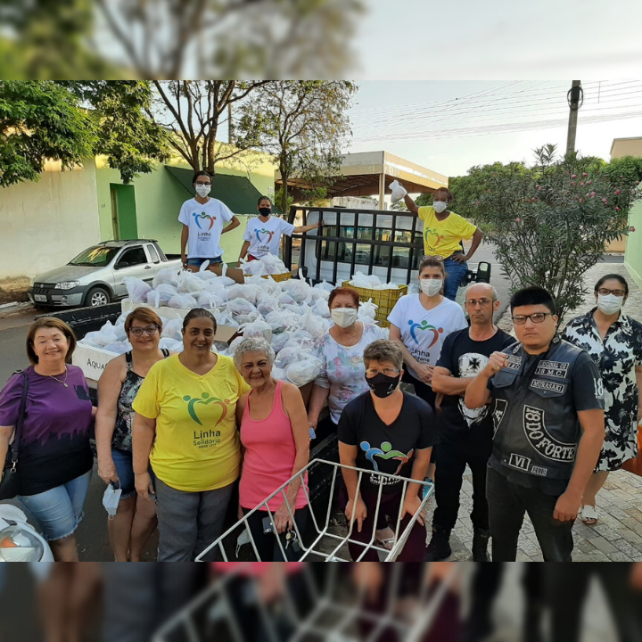 Grupo de Tupã distribui pipoca, guloseimas, refrigerante, cachorro-quente e bolo para as crianças