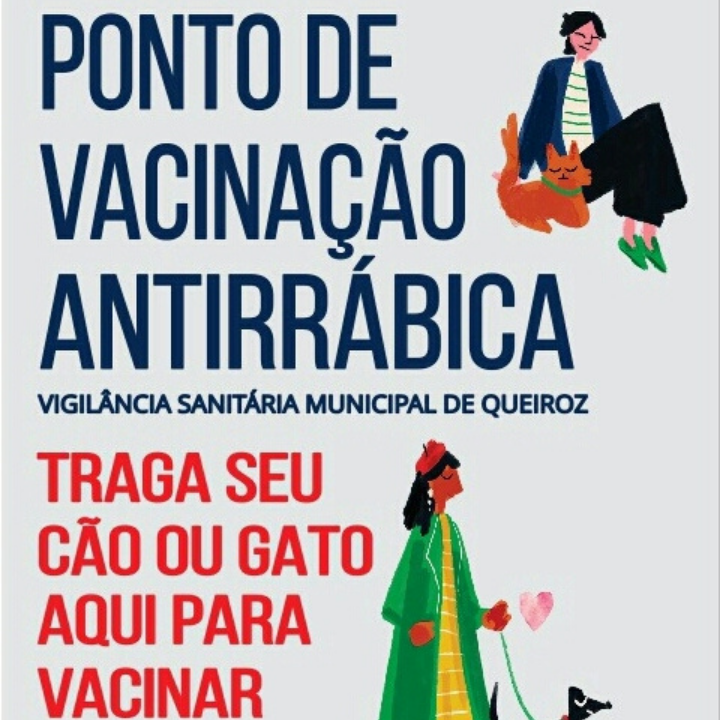 Queiroz realiza vacinação antirrábica em cães e gatos