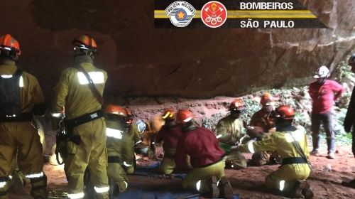 Nove bombeiros civis morrem soterrados em gruta, durante treinamento, na região de Ribeirão Preto