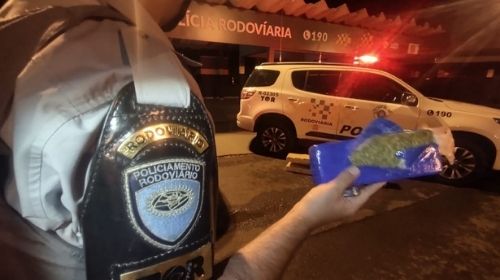 Polícia prende casal e apreende 102 tabletes de maconha em Santa Cruz