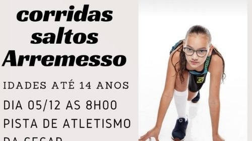 Festival de Atletismo para crianças acontece neste domingo em Tupã