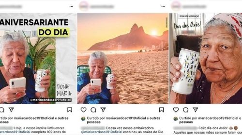 Aos 102 anos, idosa que viralizou por entregar currículo teve a vida transformada com trabalho de influencer:  Rejuvenesceu , diz neta