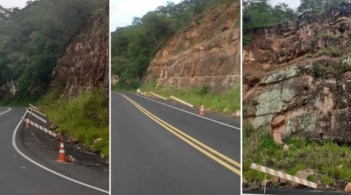 Defesa Civil pede análise de risco de queda de rochas na serra de Avencas em Marília